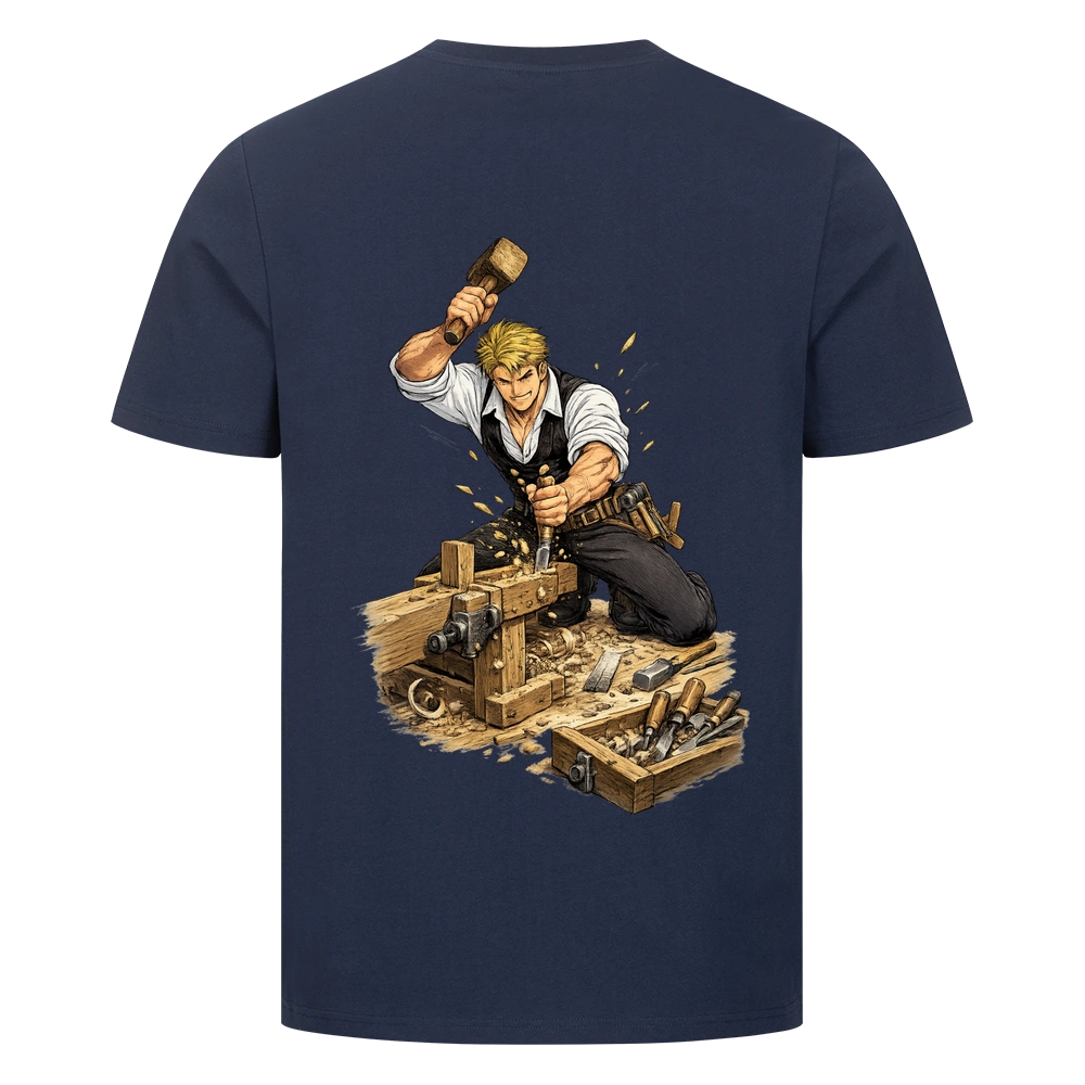 Tischler Backprint Shirt – Handwerk in Aktion | ZunftStyle