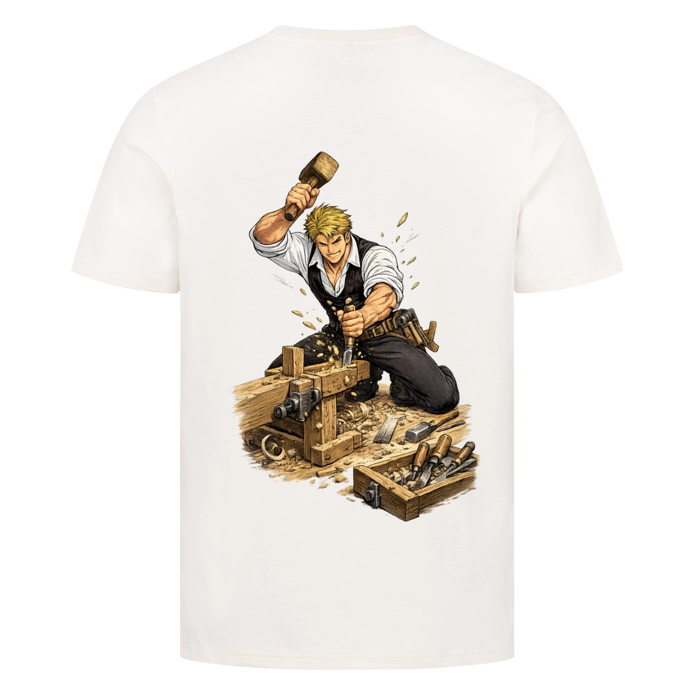 Tischler Backprint Shirt – Handwerk in Aktion | ZunftStyle