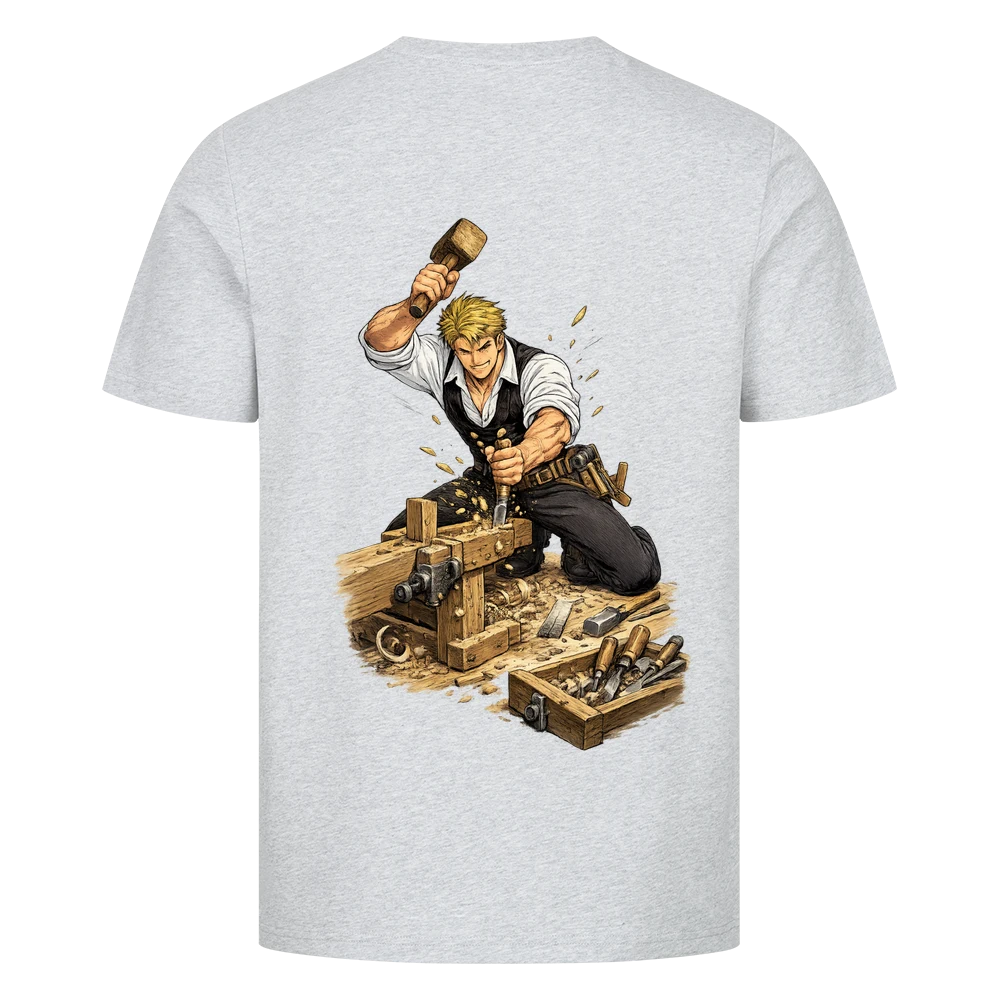 Tischler Backprint Shirt – Handwerk in Aktion | ZunftStyle