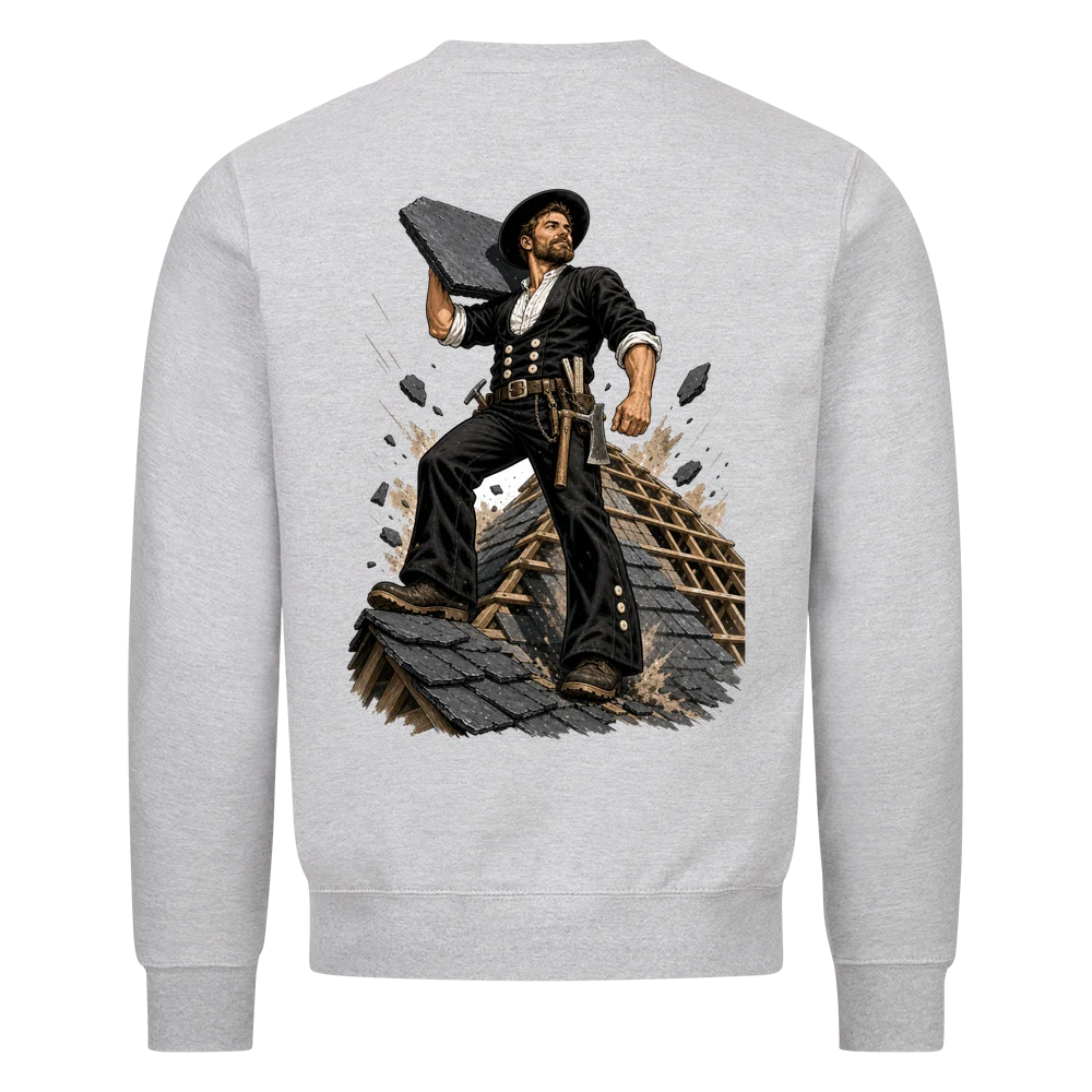 Dachdecker Sweatshirt – Hoch hinaus