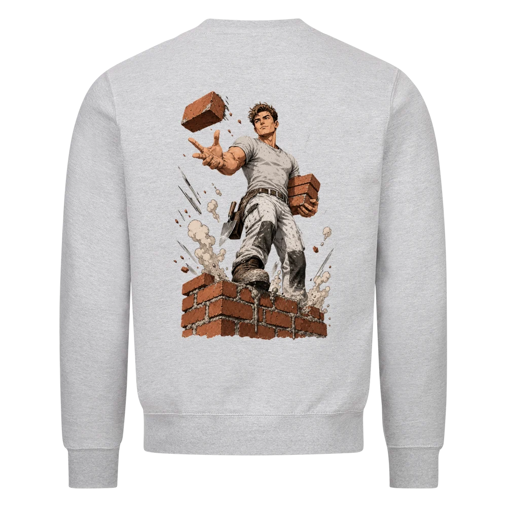 Maurer Sweatshirt – Stein für Stein