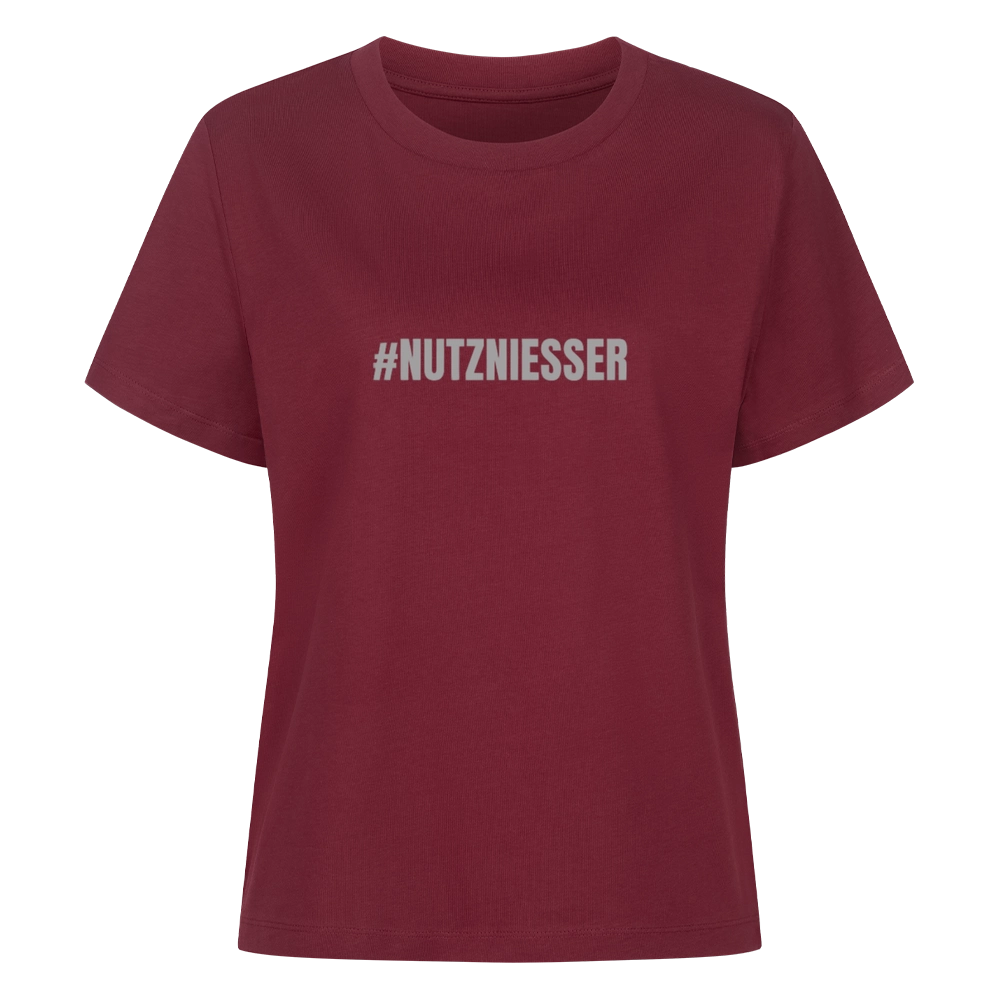 #NUTZNIESSER- Pflege Damen T-Shirt