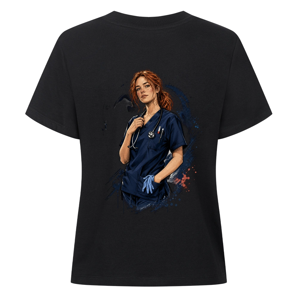 #NUTZNIESSER-Herz für Pflege Damen T-Shirt
