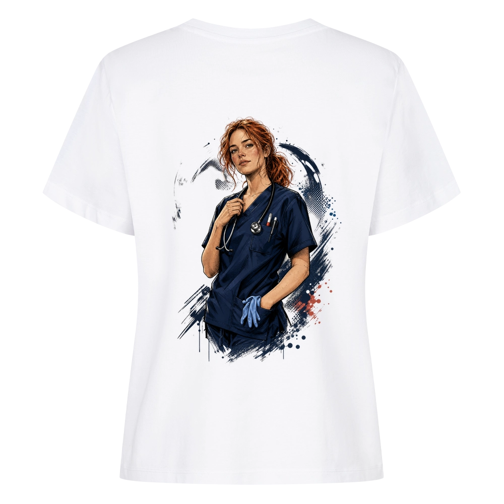 #NUTZNIESSER-Herz für Pflege Damen T-Shirt
