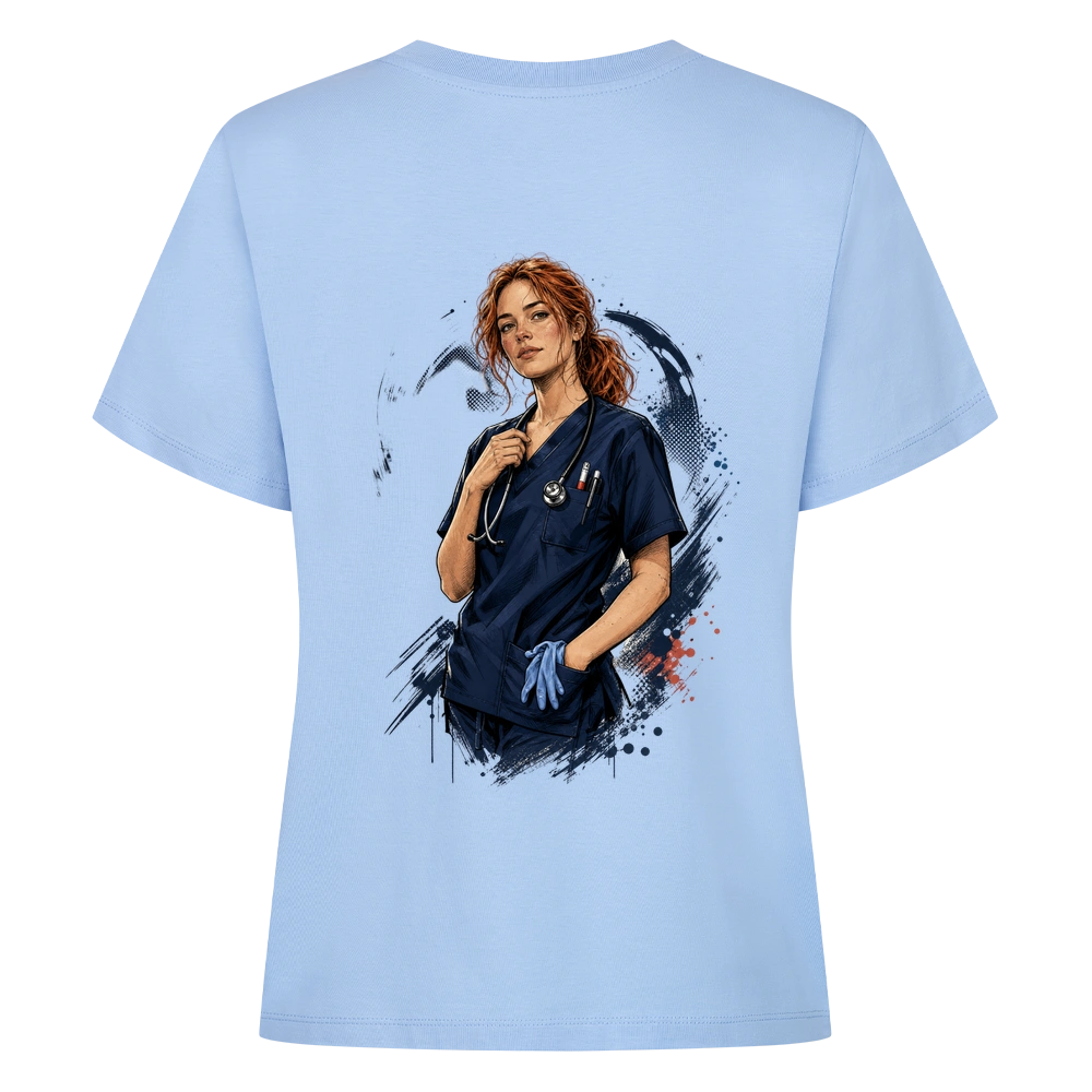 #NUTZNIESSER-Herz für Pflege Damen T-Shirt
