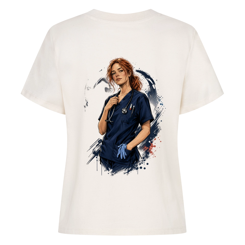 #NUTZNIESSER-Herz für Pflege Damen T-Shirt