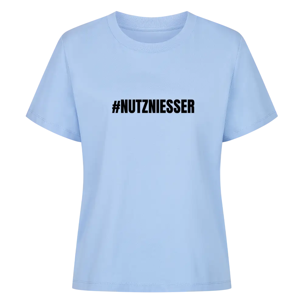 #NUTZNIESSER – Pflege Damen T-Shirt