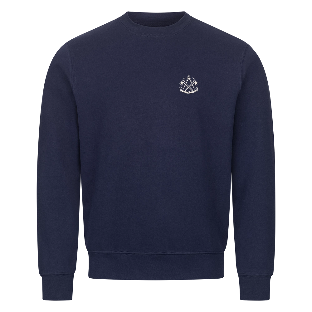 Zimmermann Sweatshirt – Holzbalken Backprint | ZunftStyle