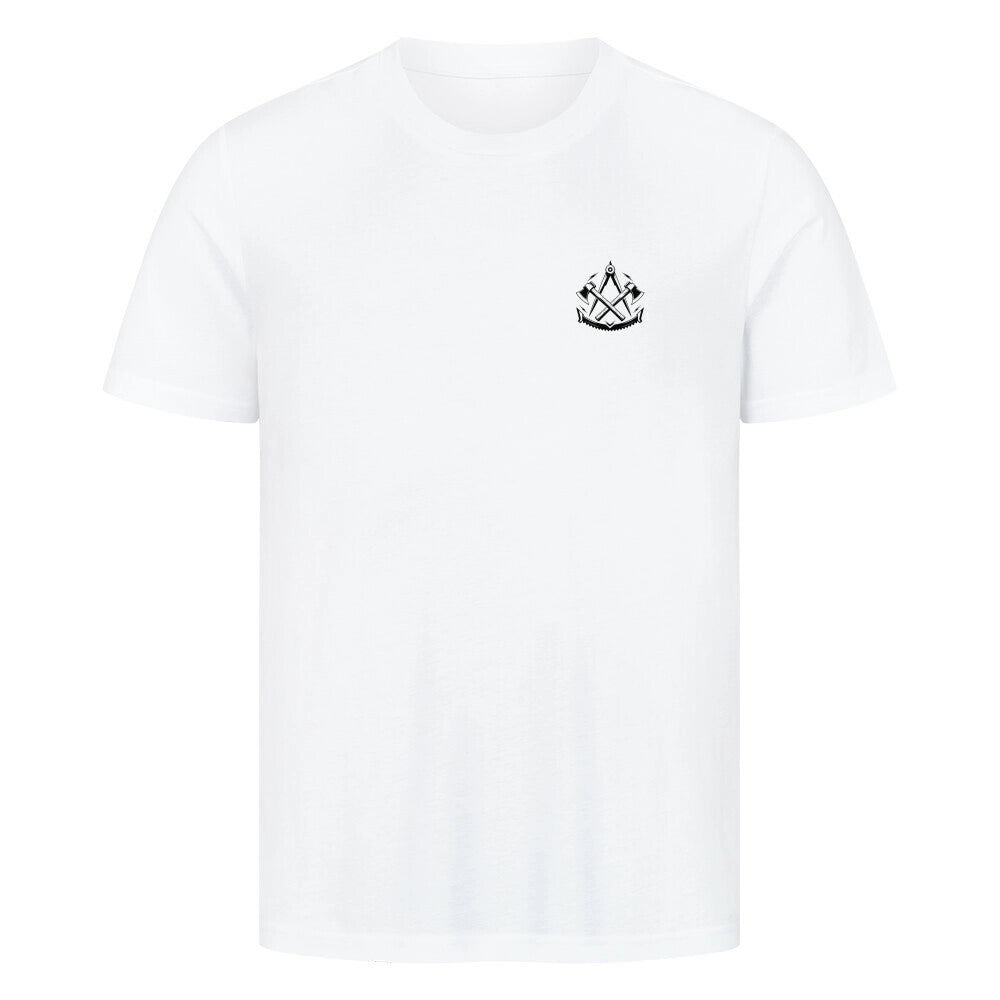Zimmermann Shirt Comic Style – Handwerker T-Shirt mit Zunftzeichen