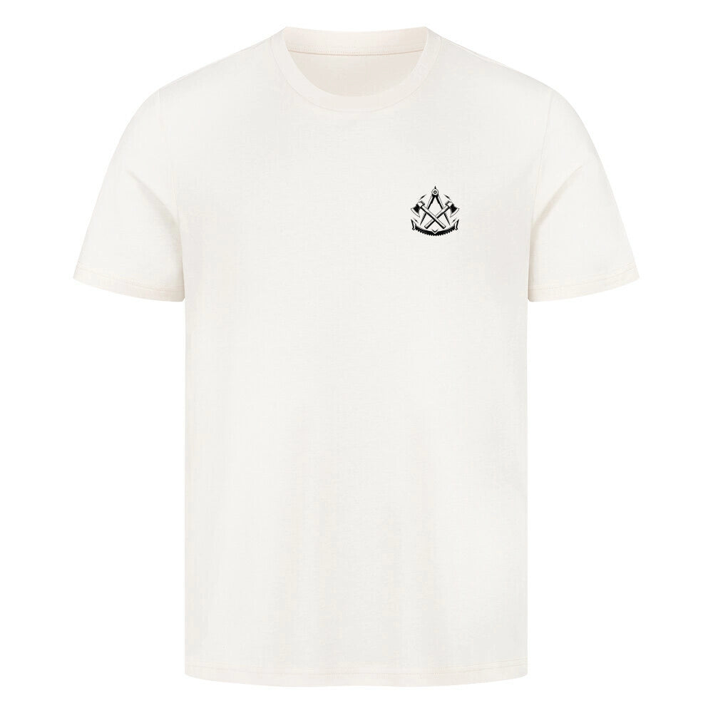 Zimmermann Shirt Comic Style – Handwerker T-Shirt mit Zunftzeichen