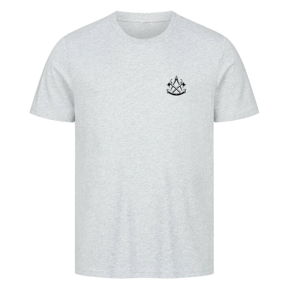 Zimmermann Shirt Comic Style – Handwerker T-Shirt mit Zunftzeichen