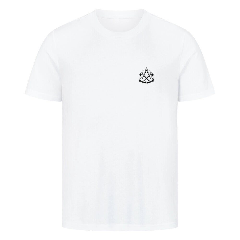 Zimmermann Shirt Comic Style – Handwerker T-Shirt mit Zunftzeichen