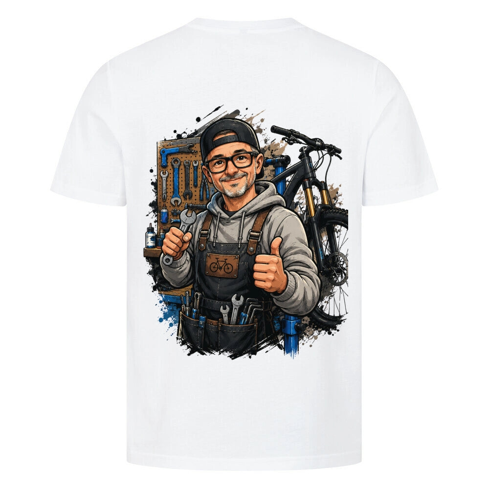 Fahrradmechaniker T-Shirt – Schrauber aus Leidenschaft | Zweiradmechatroniker Premium Shirt