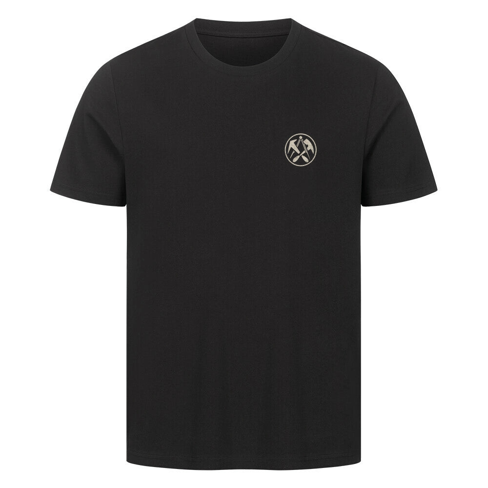 Dachdecker Premium T-Shirt – Tradition auf dem Dach | HigherBlanks 180 GSM