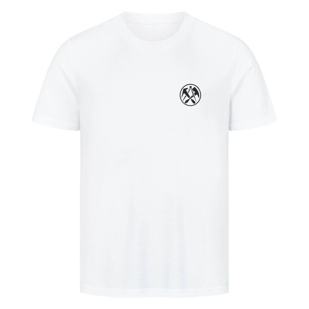 Dachdecker Premium T-Shirt – Tradition auf dem Dach | HigherBlanks 180 GSM