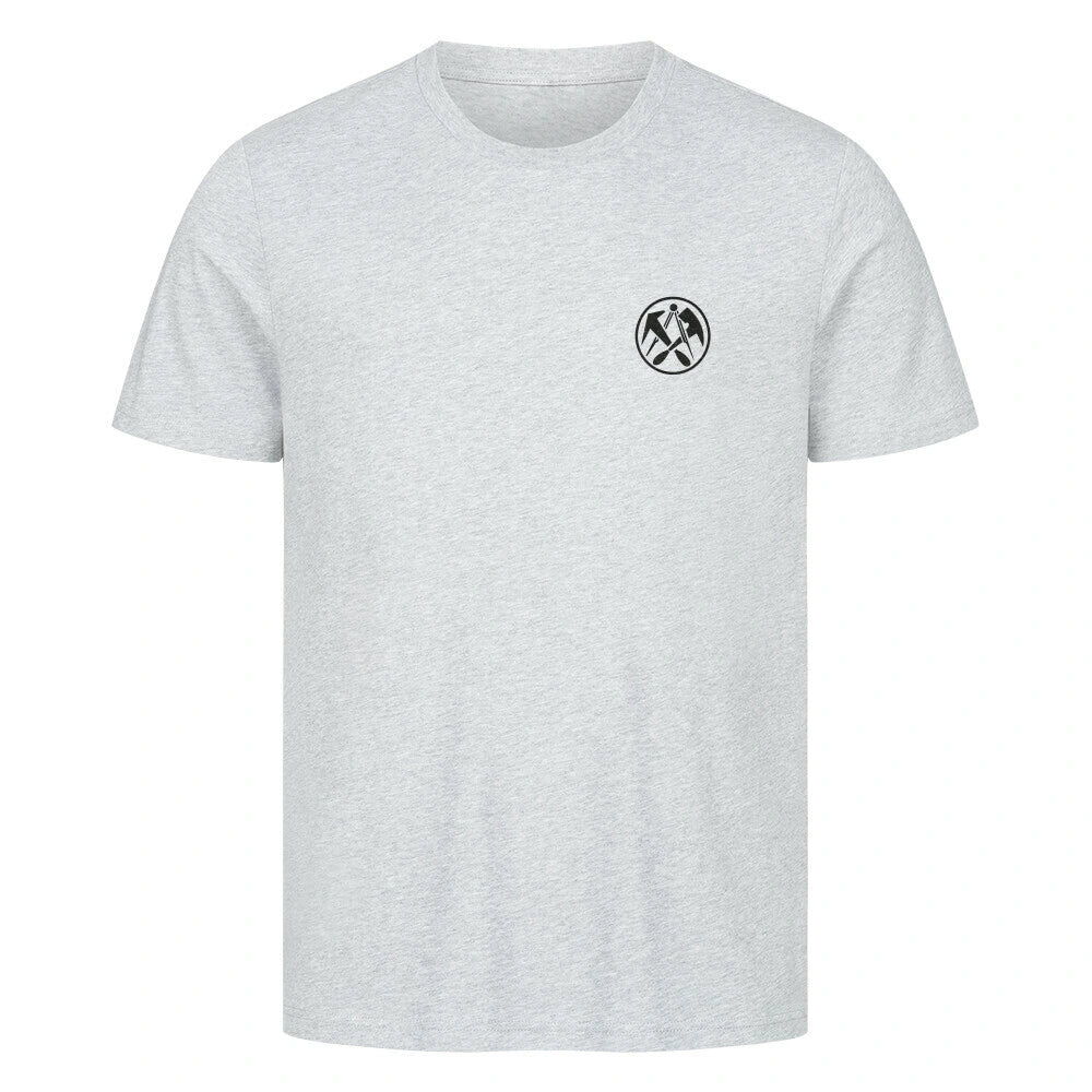 Dachdecker Premium T-Shirt – Tradition auf dem Dach | HigherBlanks 180 GSM