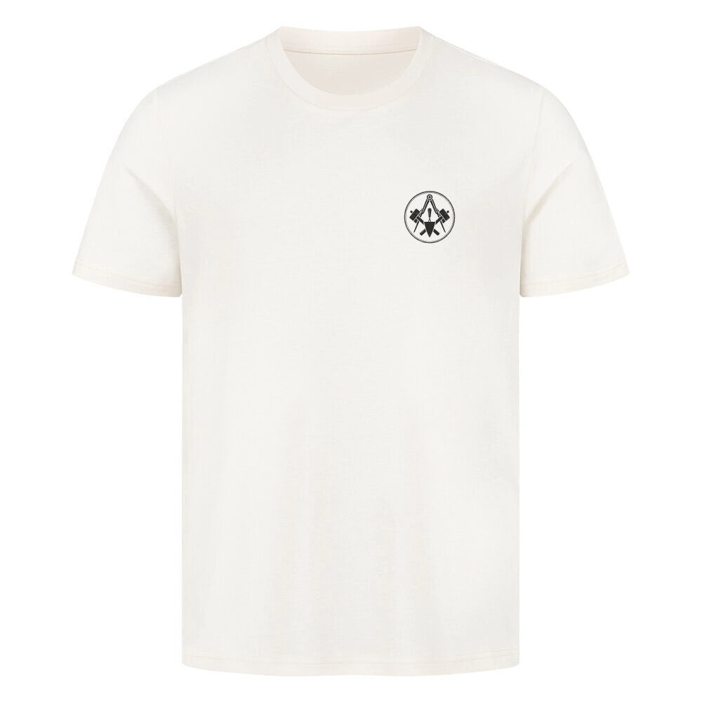 ZunftStyle "Baumeisterin" – Bauarbeiterin Manga Backprint T-Shirt Premium