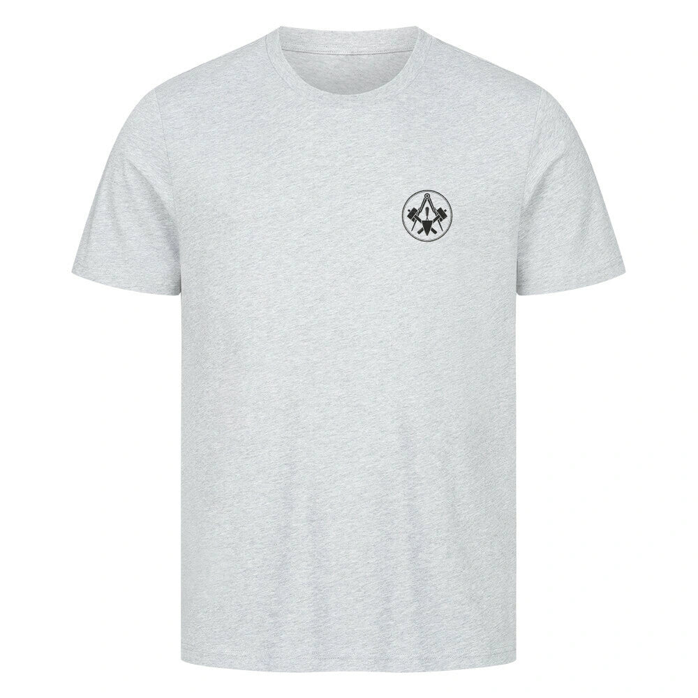 ZunftStyle "Baumeisterin" – Bauarbeiterin Manga Backprint T-Shirt Premium