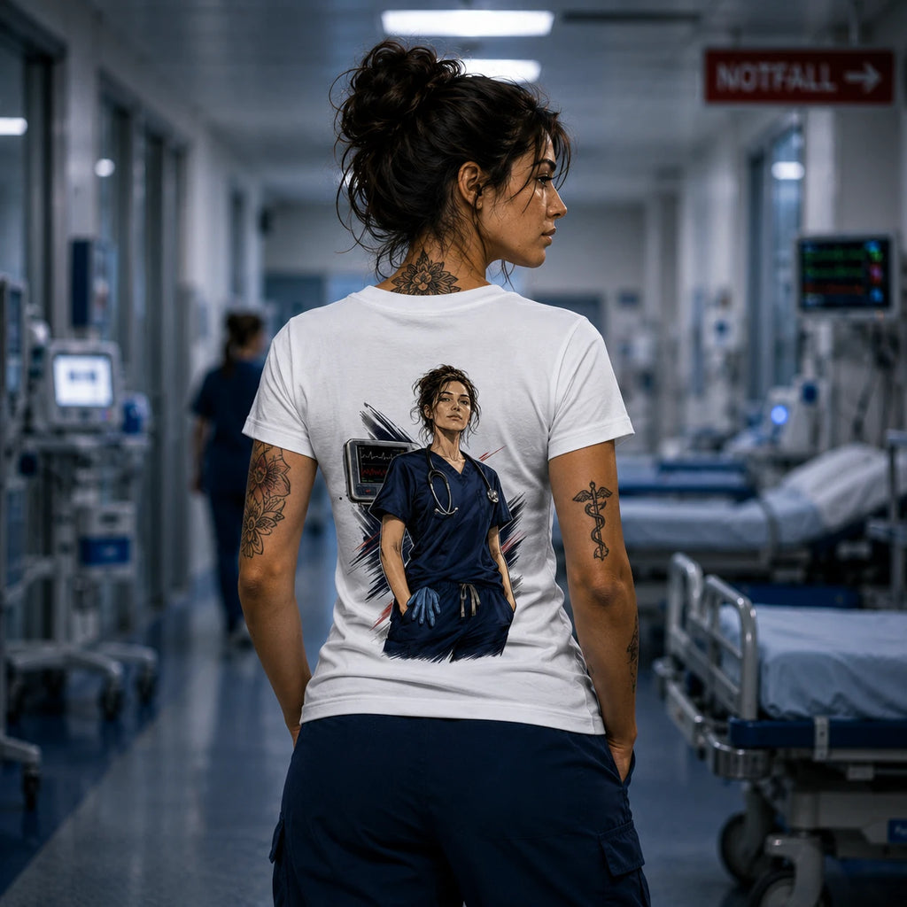 #NUTZNIESSER- Pflege Damen T-Shirt