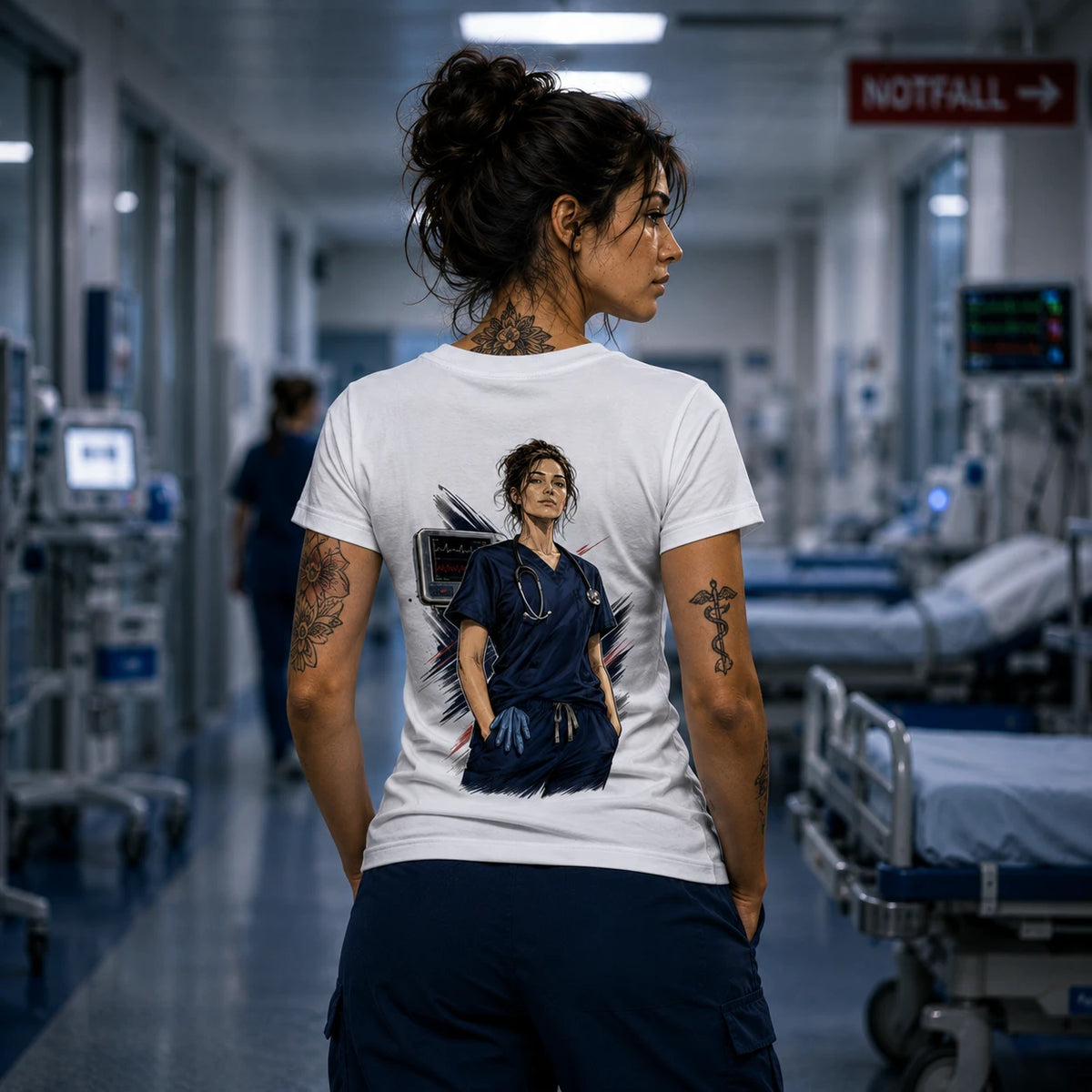 #NUTZNIESSER- Pflege Damen T-Shirt