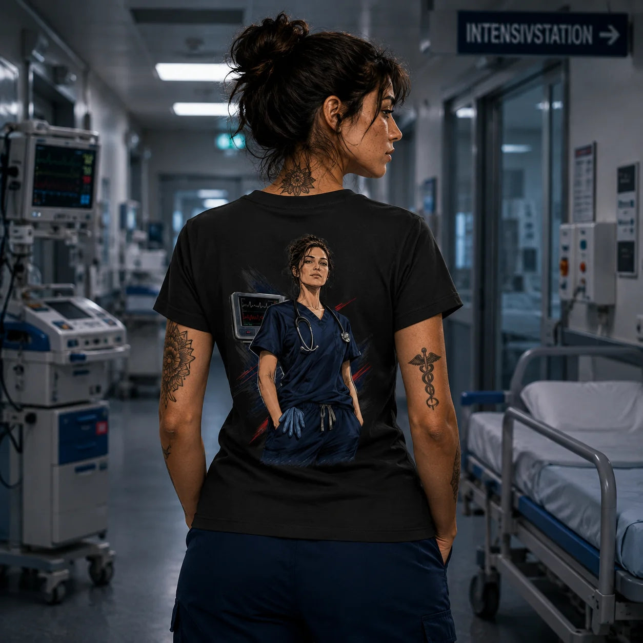 #NUTZNIESSER- Pflege Damen T-Shirt