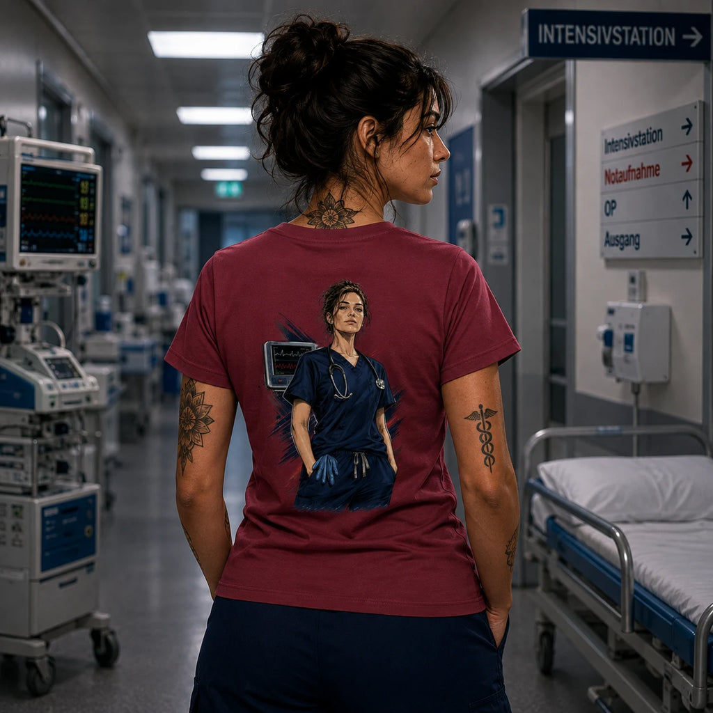 #NUTZNIESSER- Pflege Damen T-Shirt