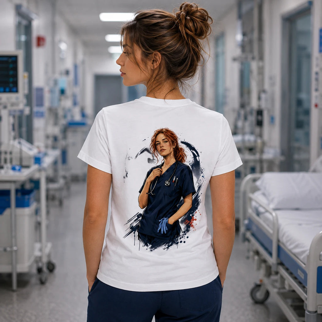 #NUTZNIESSER-Herz für Pflege Damen T-Shirt