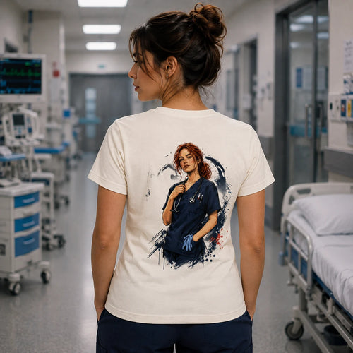 #NUTZNIESSER-Herz für Pflege Damen T-Shirt