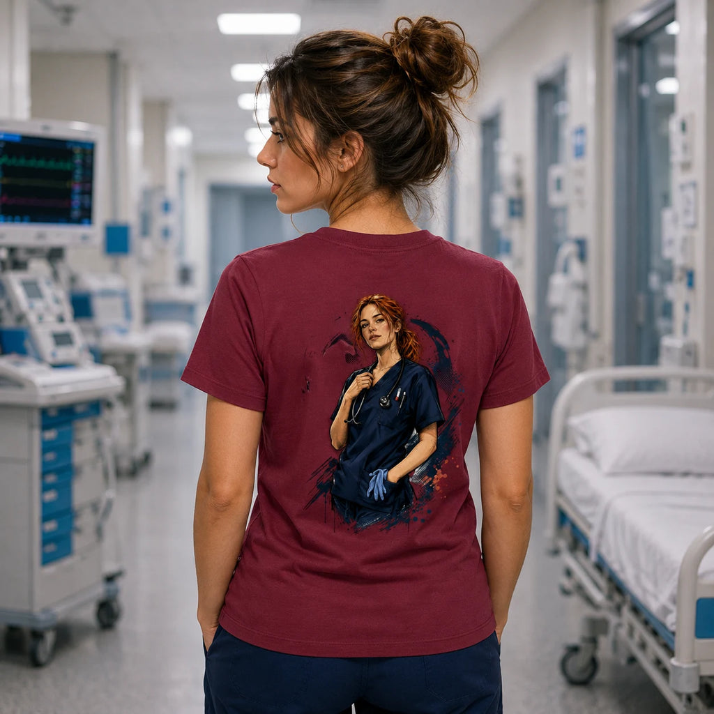 #NUTZNIESSER-Herz für Pflege Damen T-Shirt