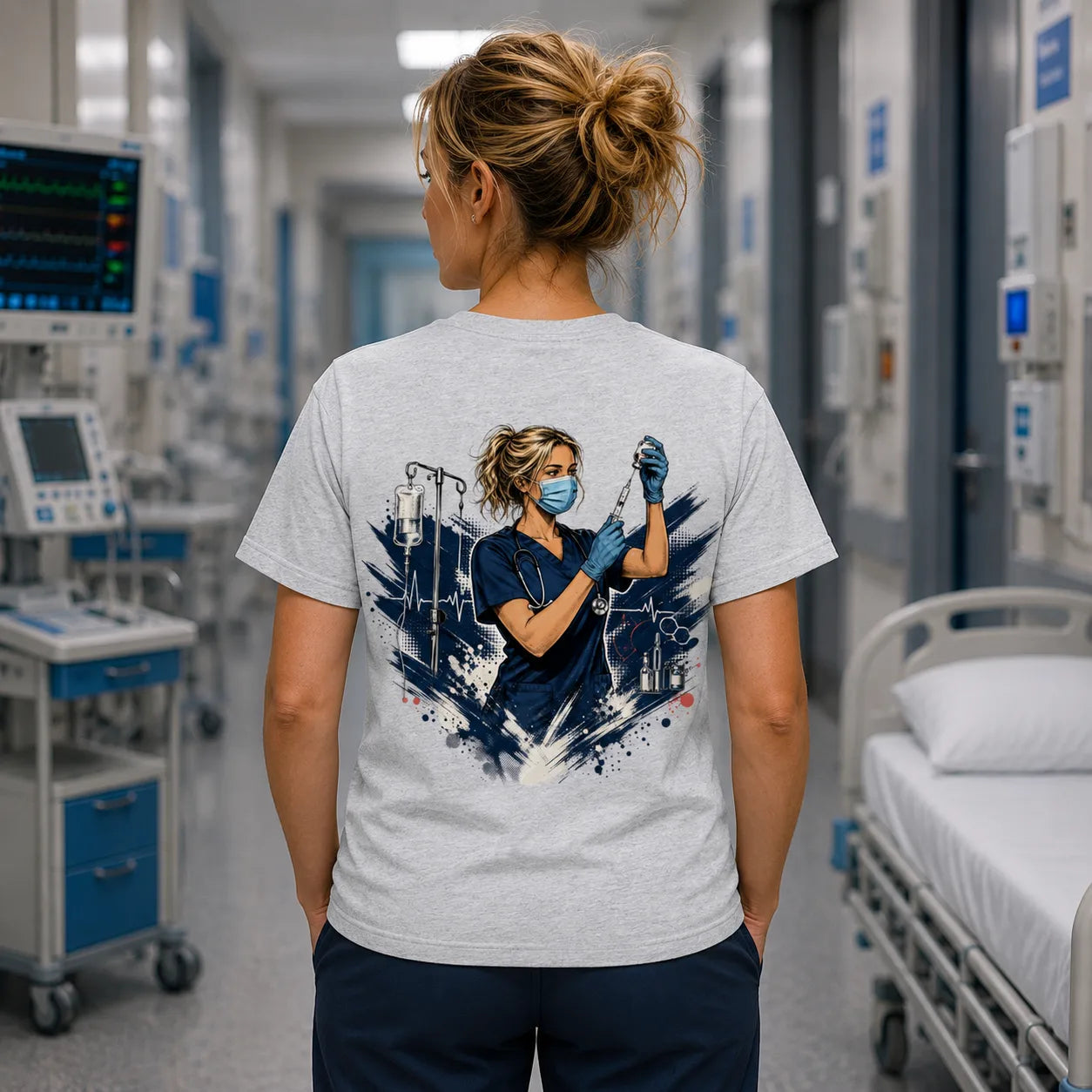 #NUTZNIESSER Pflege T-Shirt – Bereit wenn’s zählt