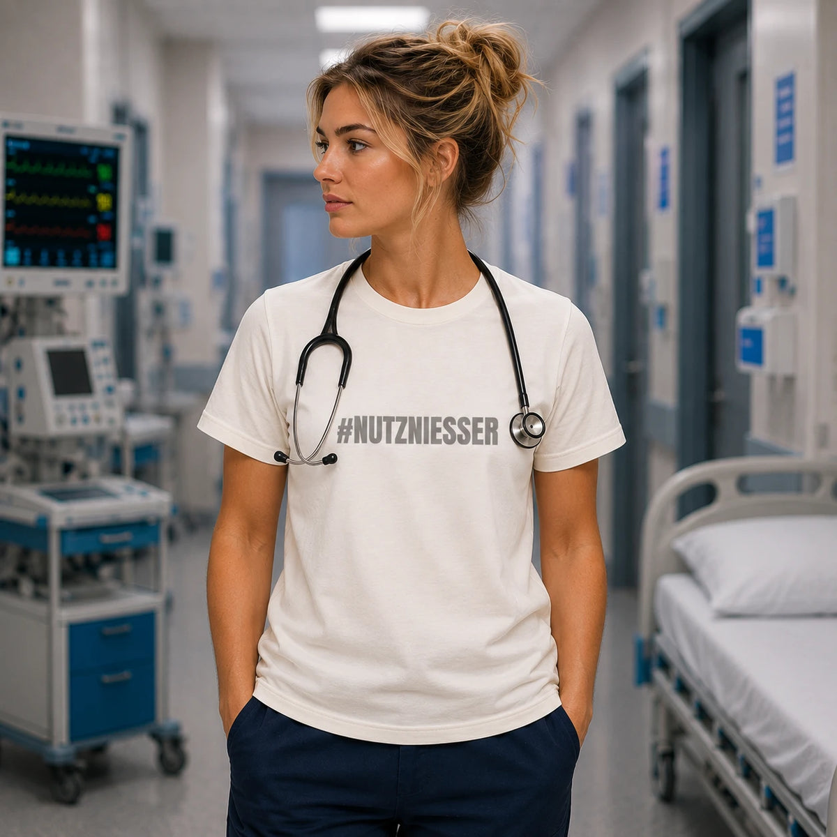 #NUTZNIESSER Pflege T-Shirt – Bereit wenn’s zählt