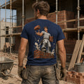 ZunftStyle "Baumeister" – Handwerker Manga Backprint T-Shirt Premium