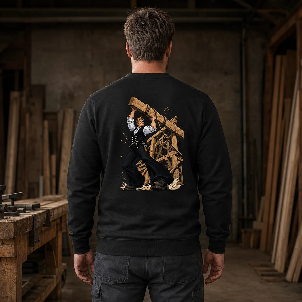Zimmermann Sweatshirt – Stark gebaut