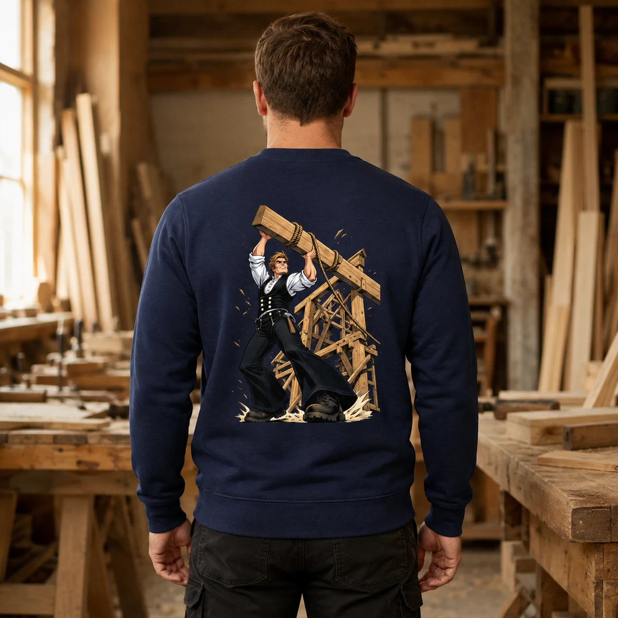 Zimmermann Sweatshirt – Stark gebaut