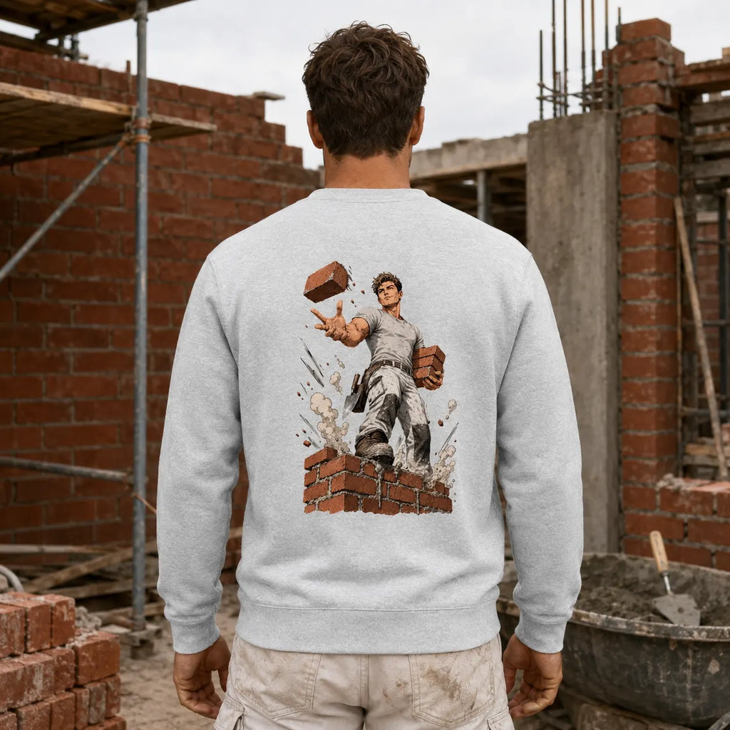 Maurer Sweatshirt – Stein für Stein