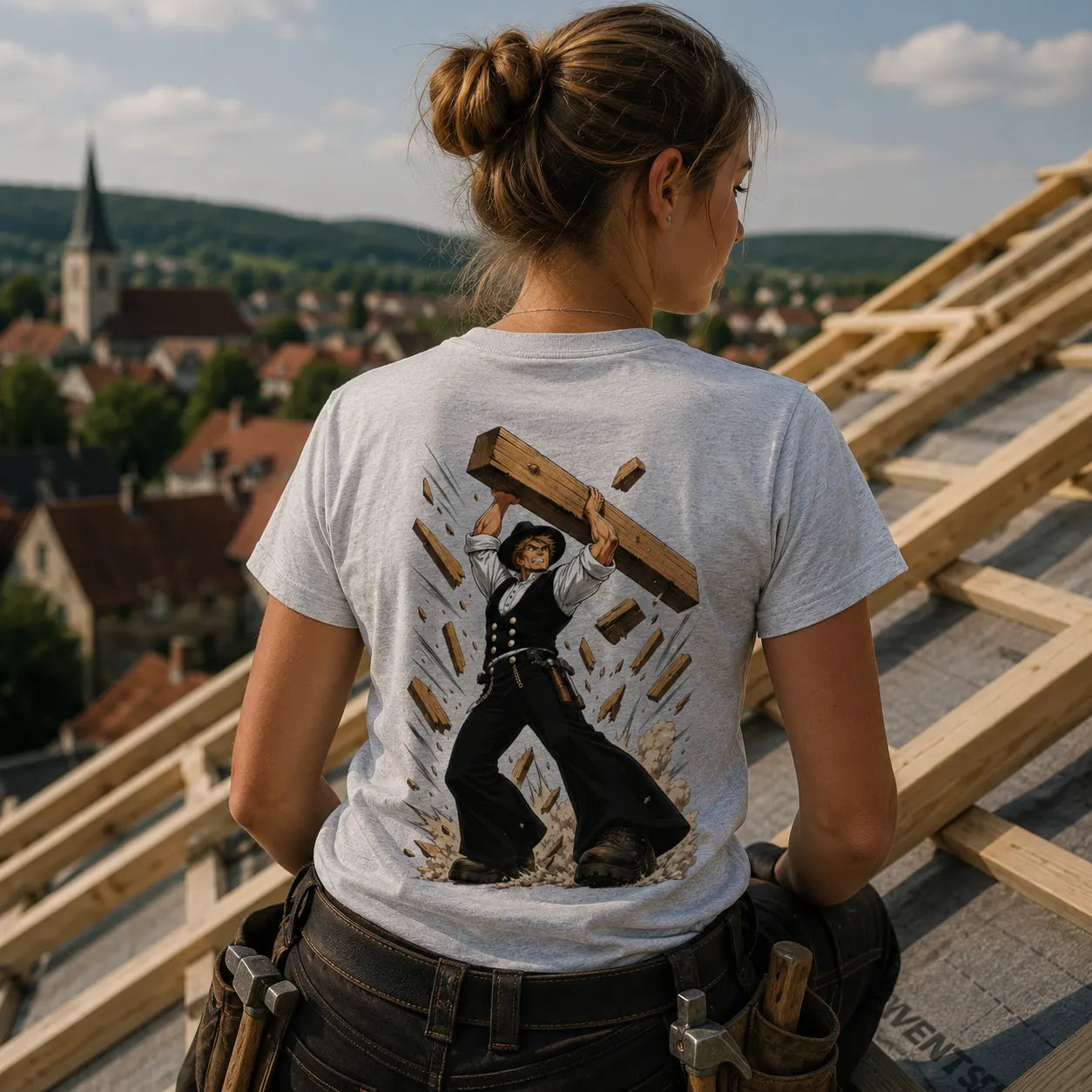 Zimmermann T-Shirt – Tradition trifft Handwerk | Premium Baumwolle
