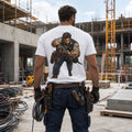 Elektriker Shirt – Comic Style | Handwerker T-Shirt für Elektroniker & Elektrohelden