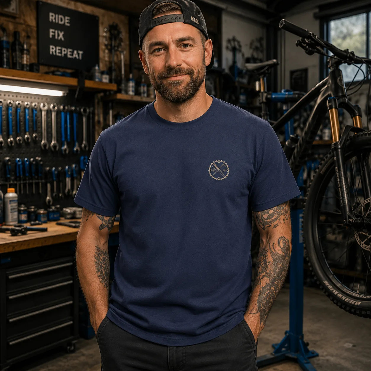 Fahrradmechaniker T-Shirt – Schrauber aus Leidenschaft | Zweiradmechatroniker Premium Shirt