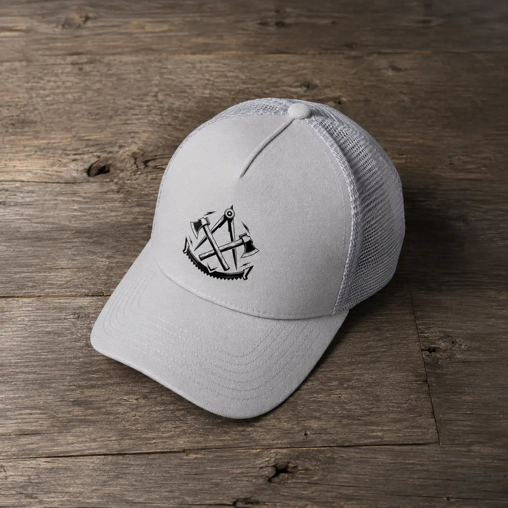 ZunftStyle Trucker Cap "Zimmermann-Zunft" – Snapback mit DTF-Druck
